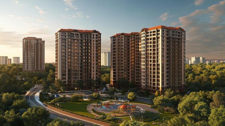 Paarijat at Shantigram luxury apartments in Adani Shantigram Ahmedabad
